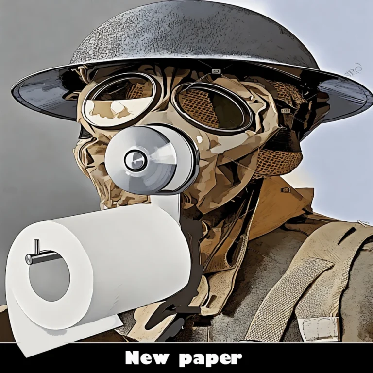 New paper - vignetta di Massimo Bucchi