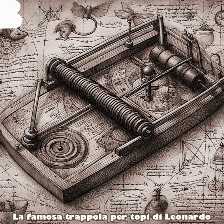 La famosa trappola di Leonardo - vignetta di Massimo Bucchi